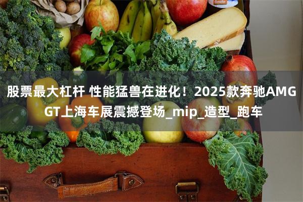 股票最大杠杆 性能猛兽在进化！2025款奔驰AMG GT上海车展震撼登场_mip_造型_跑车