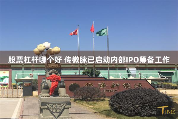 股票杠杆哪个好 传微脉已启动内部IPO筹备工作