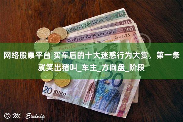 网络股票平台 买车后的十大迷惑行为大赏，第一条就笑出猪叫_车主_方向盘_阶段