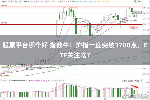 股票平台哪个好 指数牛！沪指一度突破3700点，ETF关注啥？
