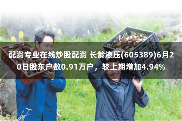 配资专业在线炒股配资 长龄液压(605389)6月20日股东户数0.91万户，较上期增加4.94%