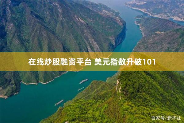 在线炒股融资平台 美元指数升破101