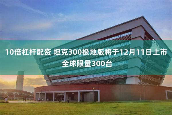 10倍杠杆配资 坦克300极地版将于12月11日上市 全球限量300台
