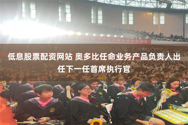 低息股票配资网站 奥多比任命业务产品负责人出任下一任首席执行官