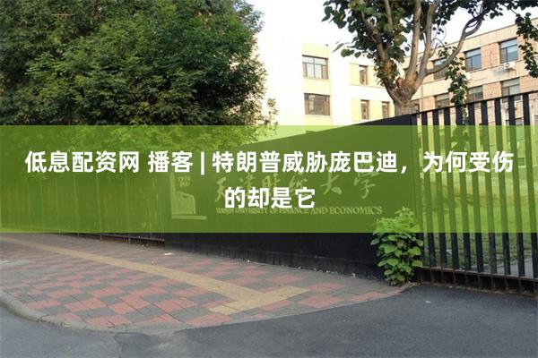 低息配资网 播客 | 特朗普威胁庞巴迪，为何受伤的却是它