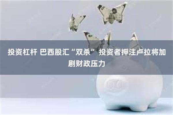 投资杠杆 巴西股汇“双杀” 投资者押注卢拉将加剧财政压力